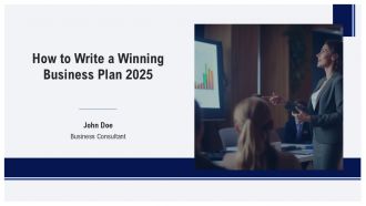 How To Write A Winning Business Plan 2025 PPT Structure AT