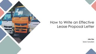 How To Write An Effective Lease Proposal Letter PPT Sample AT