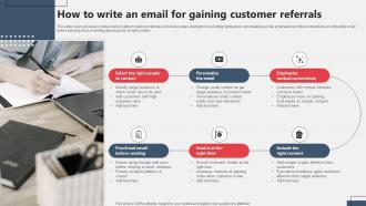 How To Write An Email For Gaining Customer Referrals Referral Marketing MKT SS V