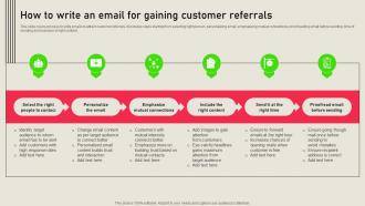 How To Write An Email For Gaining Referral Marketing Solutions MKT SS V