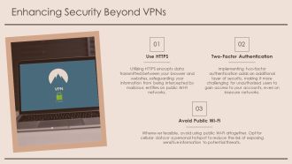 How VPN Tunnels Protect Privacy On Public Wi Fi Networks PPT Sample AT Compatible Colorful