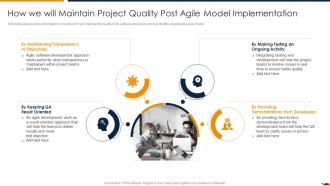 How We Will Maintain Project Quality Assurance Using Agile Methodology IT