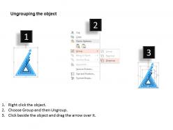 Hq four staged arrow diagram for process flow flat powerpoint design