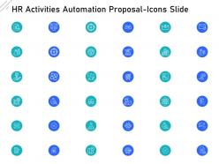 Hr activities automation proposal icons slide ppt powerpoint model background