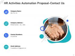 Hr activities automation proposal powerpoint presentation slides