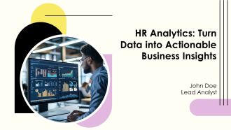 HR Analytics Turn Data Into Actionable Business Insights PPT Outline AT
