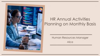 HR Annual Activities Planning On Monthly Basis PPT Outline AT