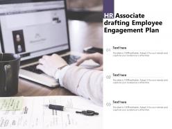 HR Associate Drafting Employee Engagement Plan