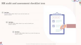 HR Audit And Assessment Checklist Icon
