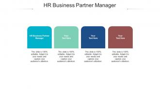 Hr business partner manager ppt powerpoint presentation styles good cpb
