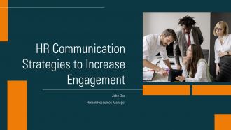 HR Communication Strategies To Increase Engagement PPT PowerPoint ST AI