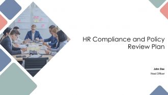 HR Compliance And Policy Review Plan PPT Example AT