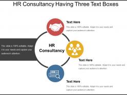 Hr consultancy having three text boxes