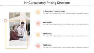 HR Consultancy Pricing Structure In Powerpoint And Google Slides Cpb