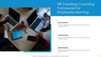 Hr creating coaching framework for employee learning