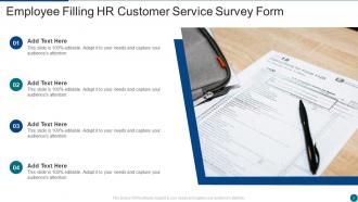 HR Customer Service Powerpoint Ppt Template Bundles