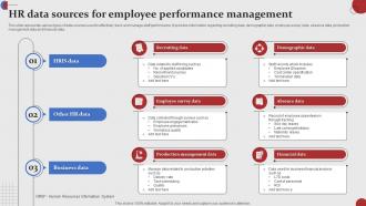 HR Data Sources For Employee Performance Management