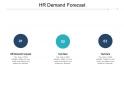 Hr demand forecast ppt powerpoint presentation professional graphics template cpb