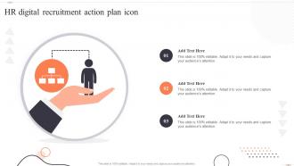 HR Digital Recruitment Action Plan Icon