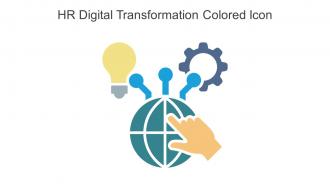 HR Digital Transformation Colored Icon In Powerpoint Pptx Png And Editable Eps Format