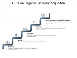 Hr due diligence checklist acquisition ppt powerpoint presentation pictures graphics cpb
