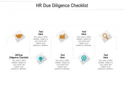 Hr due diligence checklist ppt powerpoint presentation gallery sample cpb