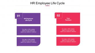 Hr Employee Life Cycle Ppt Powerpoint Presentation Outline Layout Cpb