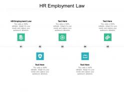 Hr employment law ppt powerpoint presentation summary graphics cpb