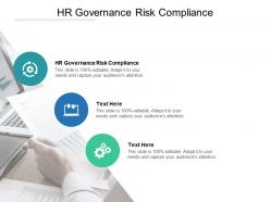 Hr governance risk compliance ppt powerpoint presentation background images cpb