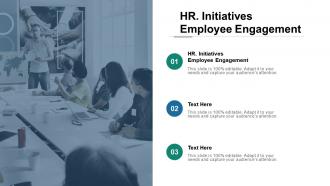 Hr initiatives employee engagement ppt powerpoint presentation pictures graphic images cpb