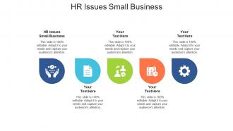 Hr issues small business ppt powerpoint presentation gallery format ideas cpb