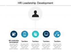Hr leadership development ppt powerpoint presentation summary elements cpb