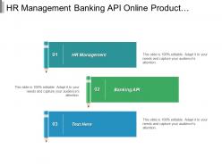 Hr management banking api online product distribution insights analytics cpb