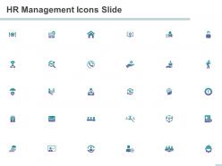 Hr management icons slide powerpoint presentation icons