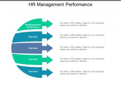 Hr management performance ppt powerpoint presentation gallery ideas cpb
