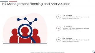 Hr Management Planning And Analysis Icon