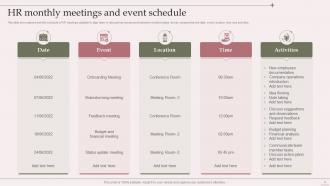 HR Meeting Powerpoint Ppt Template Bundles
