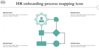 HR Onboarding Process Mapping Icon