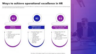 HR Operational Excellence Powerpoint PPT Template Bundles Appealing Attractive
