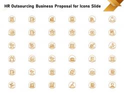 Hr outsourcing business proposal for icons slide ppt powerpoint presentation professional