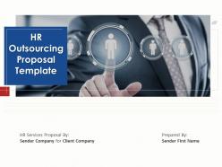 Hr outsourcing proposal template powerpoint presentation slides