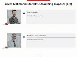 HR Outsourcing Proposal Template Powerpoint Presentation Slides