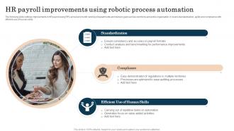 HR Payroll Improvements Using Robotic Process Automation