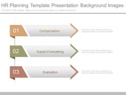 Hr Planning Template Presentation Background Images