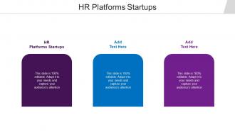 HR Platforms Startups Ppt Powerpoint Presentation Professional Files Cpb