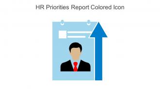 HR Priorities Report Colored Icon In Powerpoint Pptx Png And Editable Eps Format