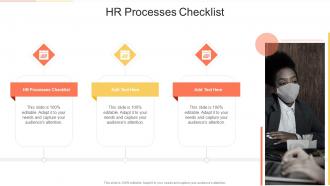 HR Processes Checklist In Powerpoint And Google Slides Cpb