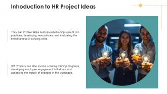 HR Project Ideas powerpoint presentation and google slides ICP Multipurpose Captivating