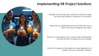 HR Project Ideas powerpoint presentation and google slides ICP Template Aesthatic