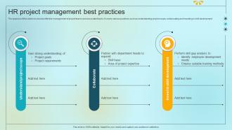HR Project Management Best Practices PPT Sample